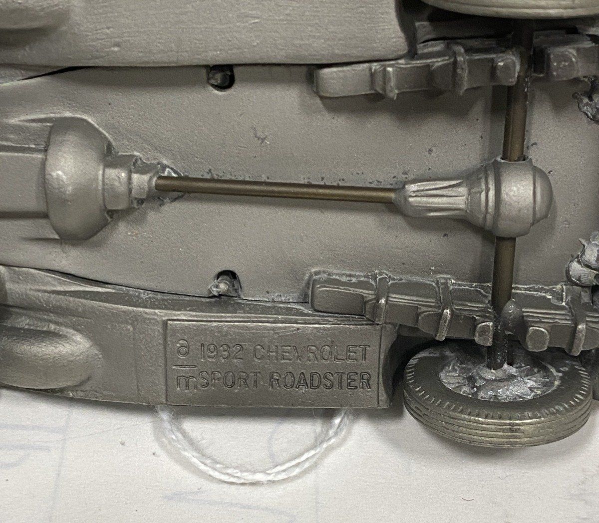 Danbury Mint Pewter 1932 Chevrolet Sport Roadster 2