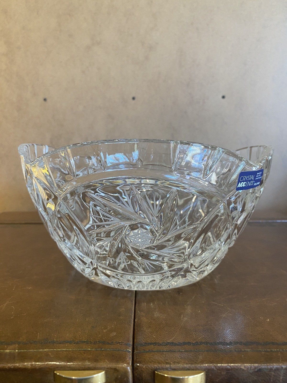 Polish Leaded Crystal Bowl