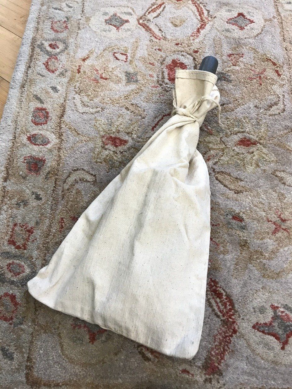 Vintage Military Folding Trench Shovel w Canvas Bag 3