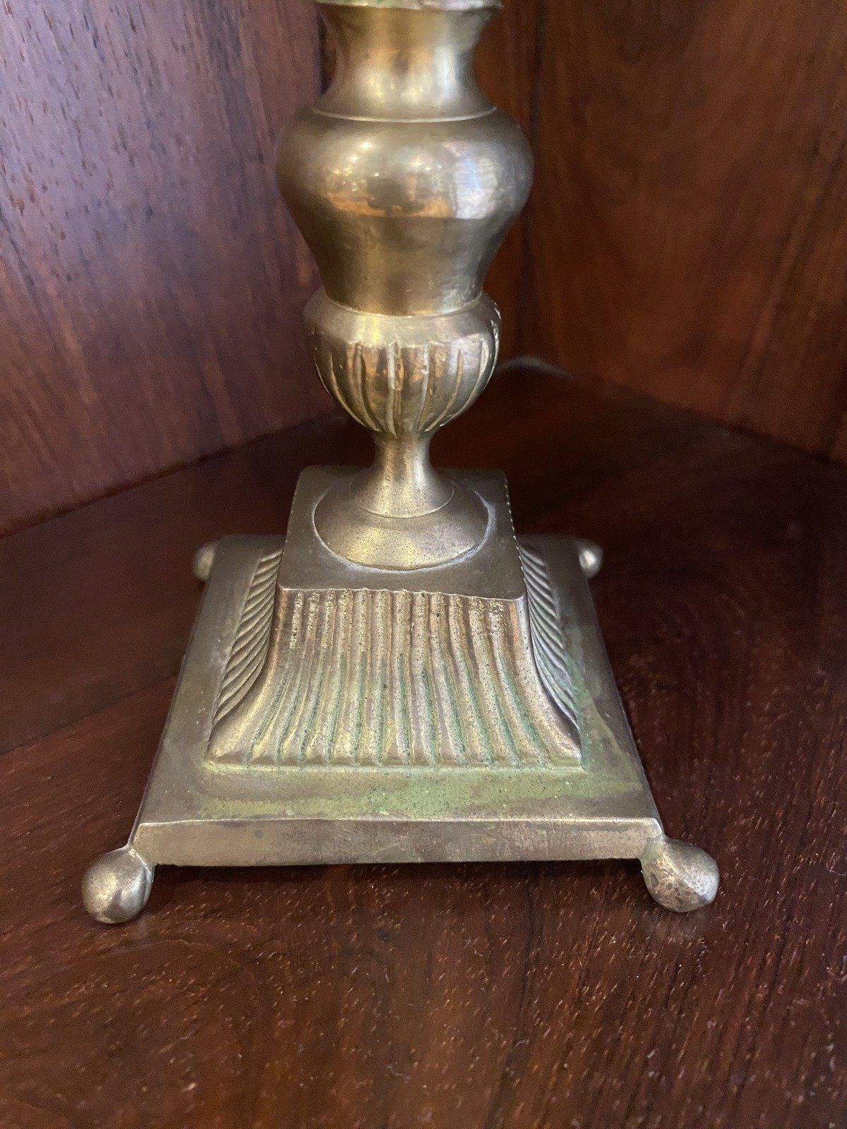 Vintage Mottahedeh Brass Pineapple Candlestick Holder 2