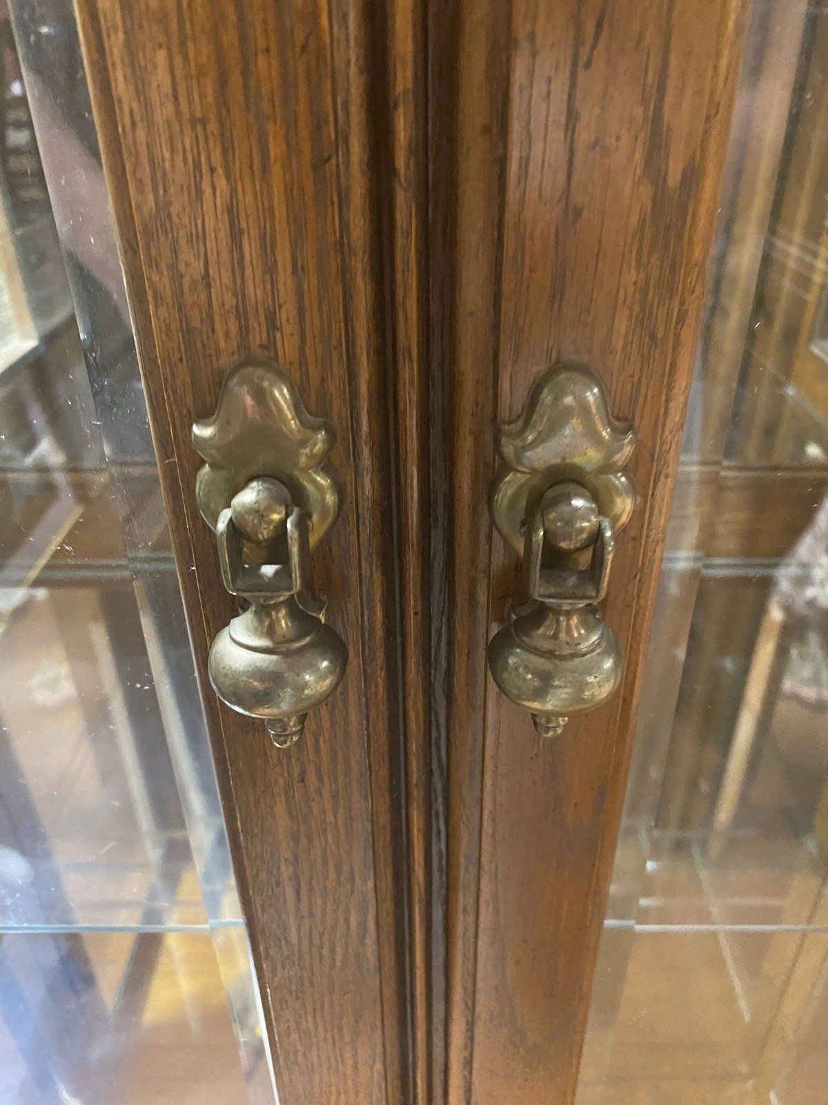 Late 20th Century Open Tall Curio Cabinet #250 2