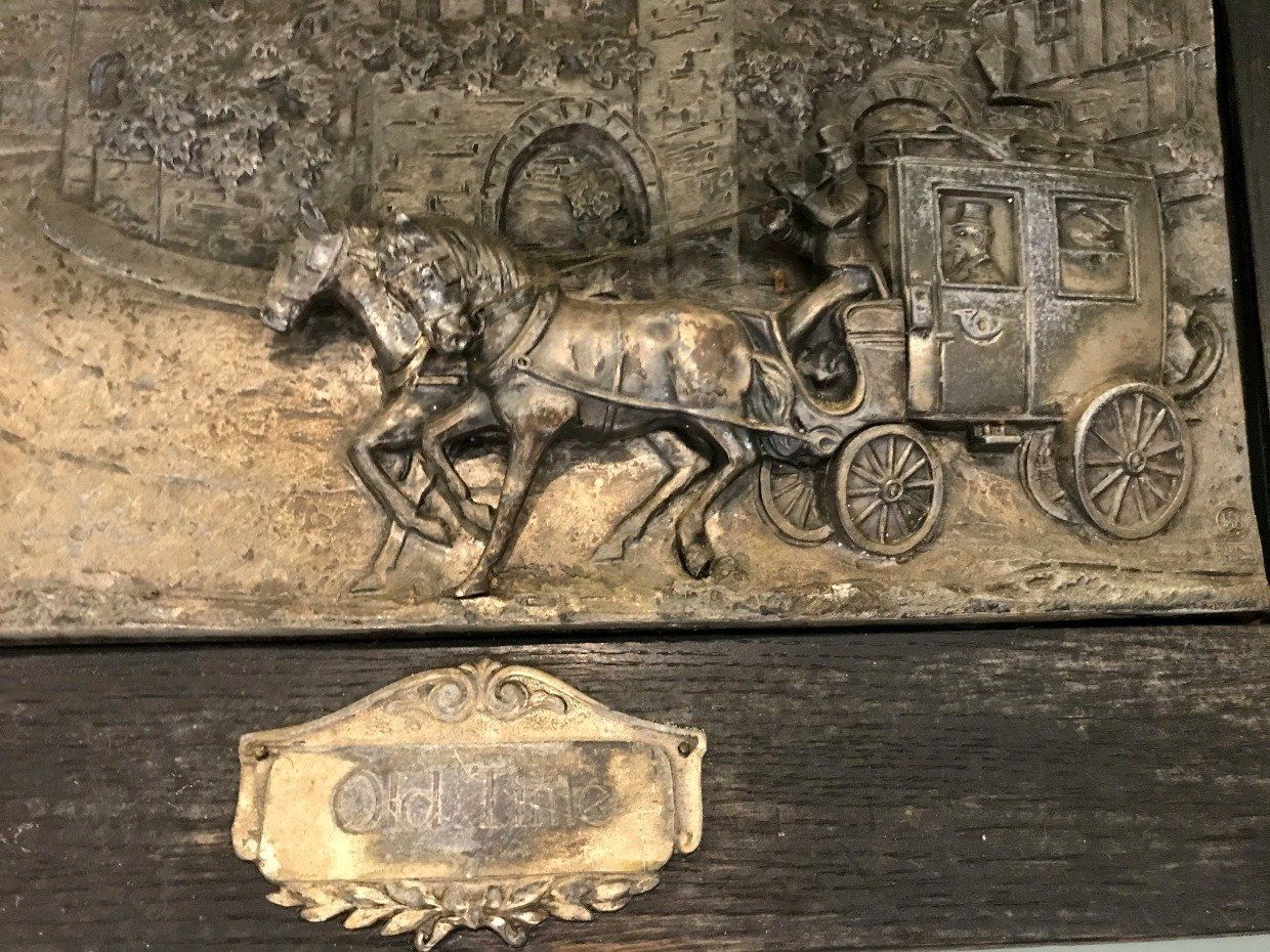 Alt Heidelburg du Feine Bronze Plaque 2