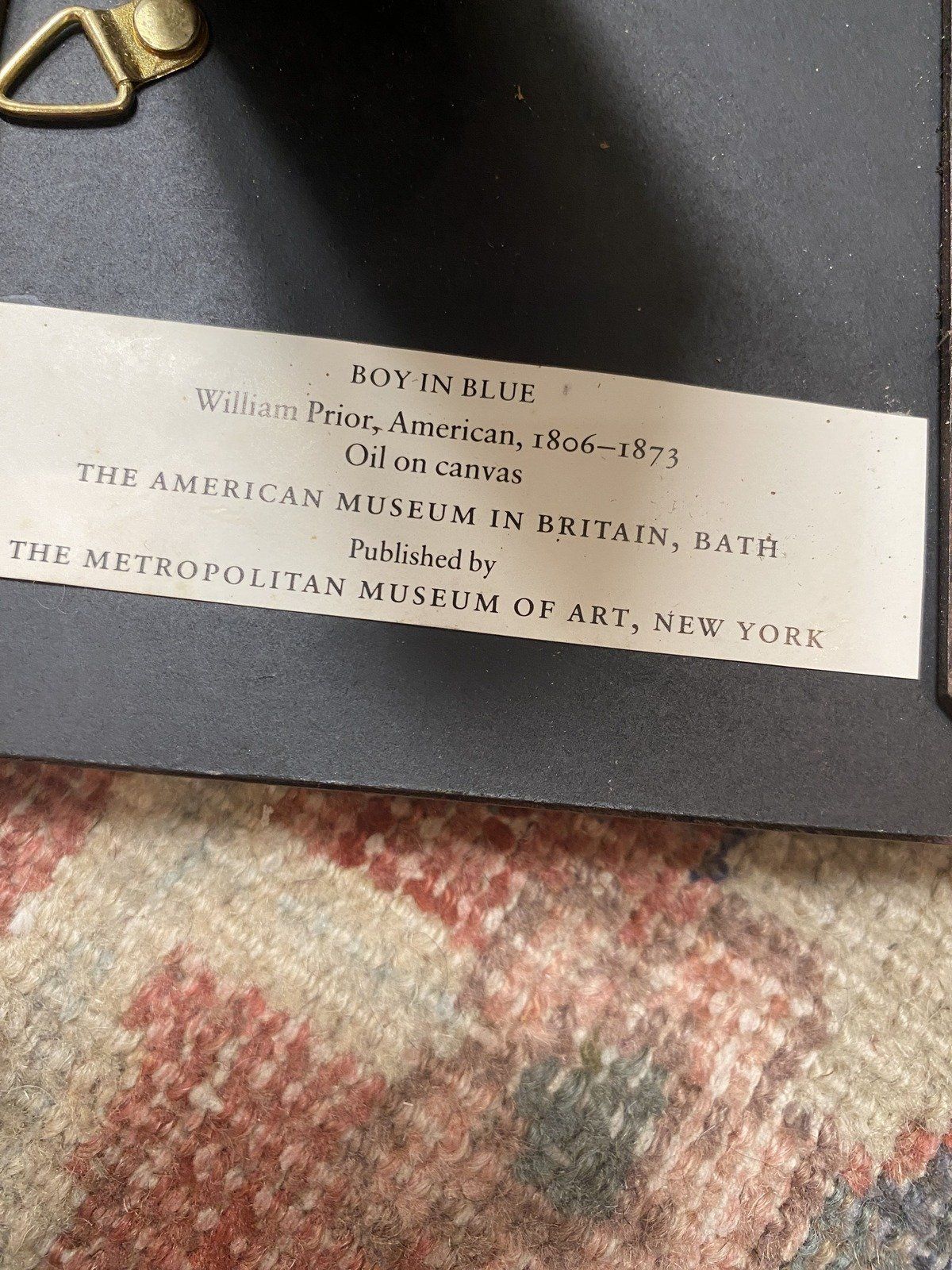 American Museum of Britain Repro Pair Girl + Boy in Blue Prints 5