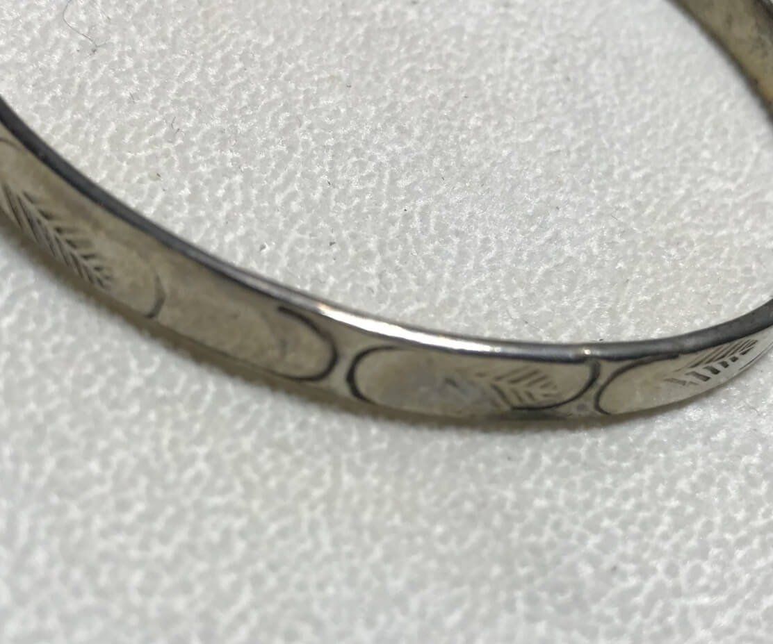 Sterling Silver Bracelet 2 1/2 Size 2