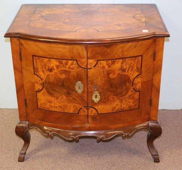 Inlaid French Commode *Original Key*
