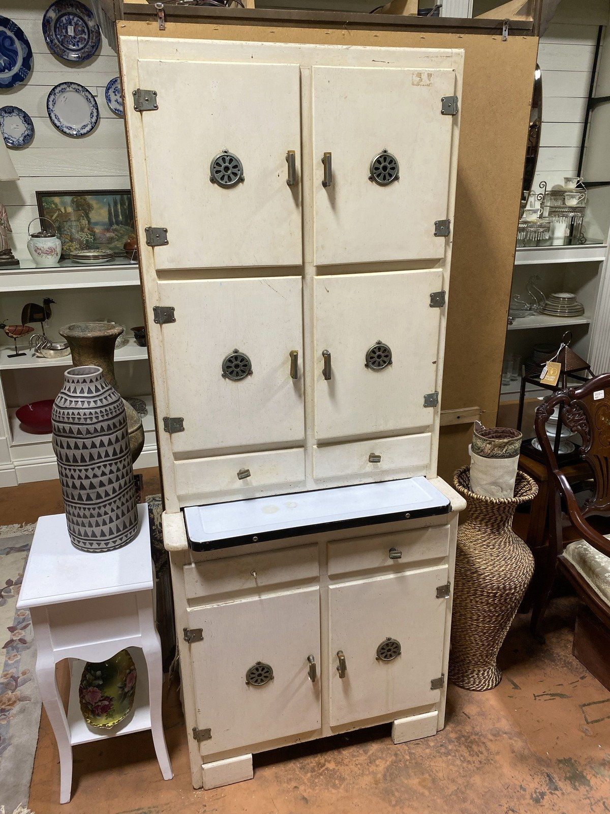 Vintage c.1930s/40s Hoosier Kitchen Cabinet #589