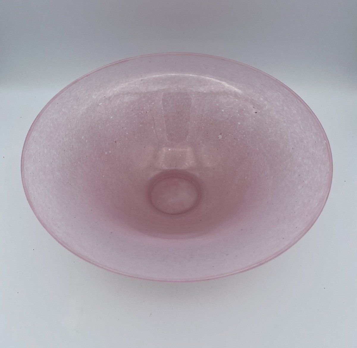 Steuben Art Glass Rosaline Bowl 2