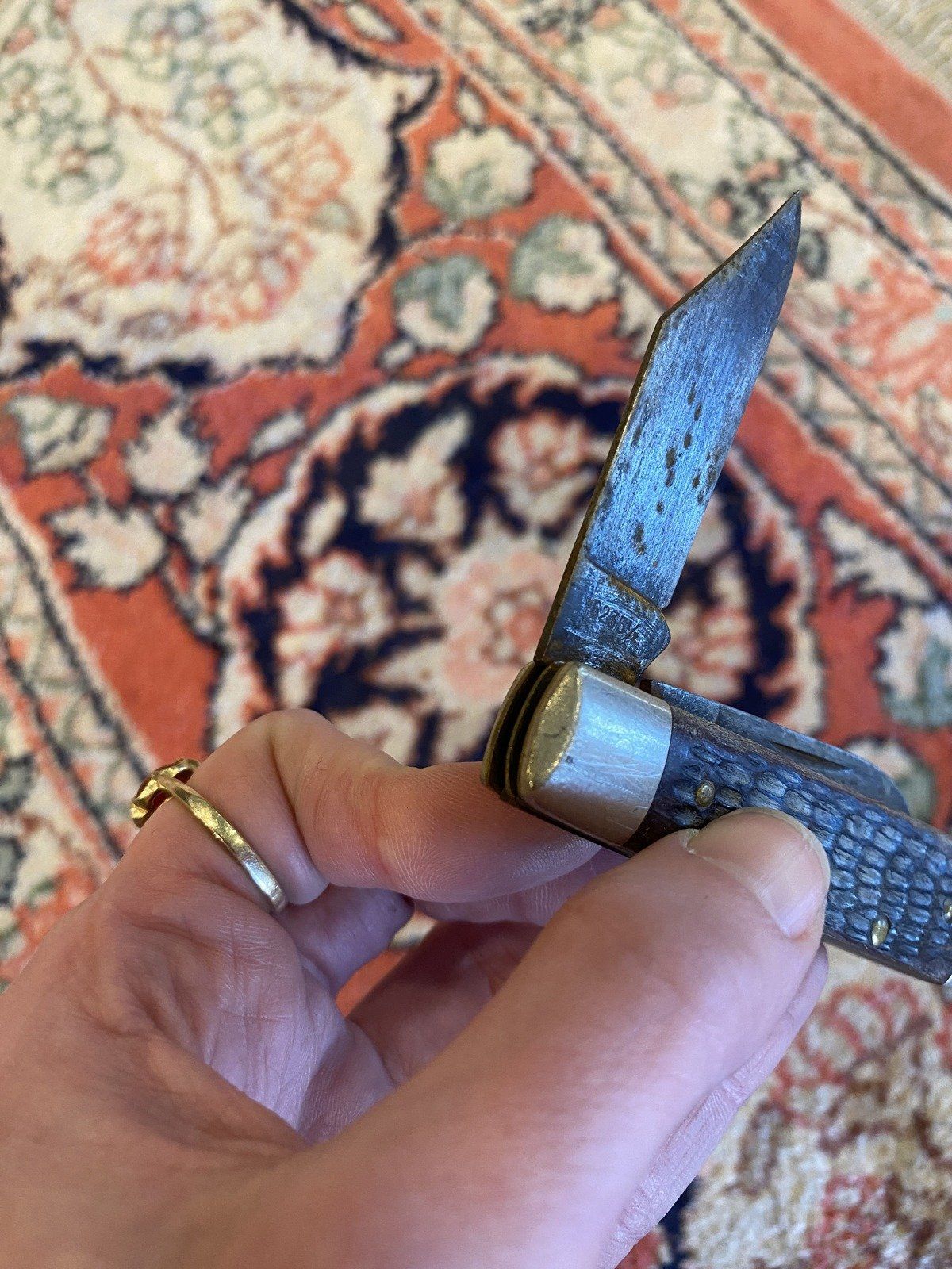 Vintage c.1965-69 CASE XX 6235 1/2 Double Blade Swell End Jack Knife 3