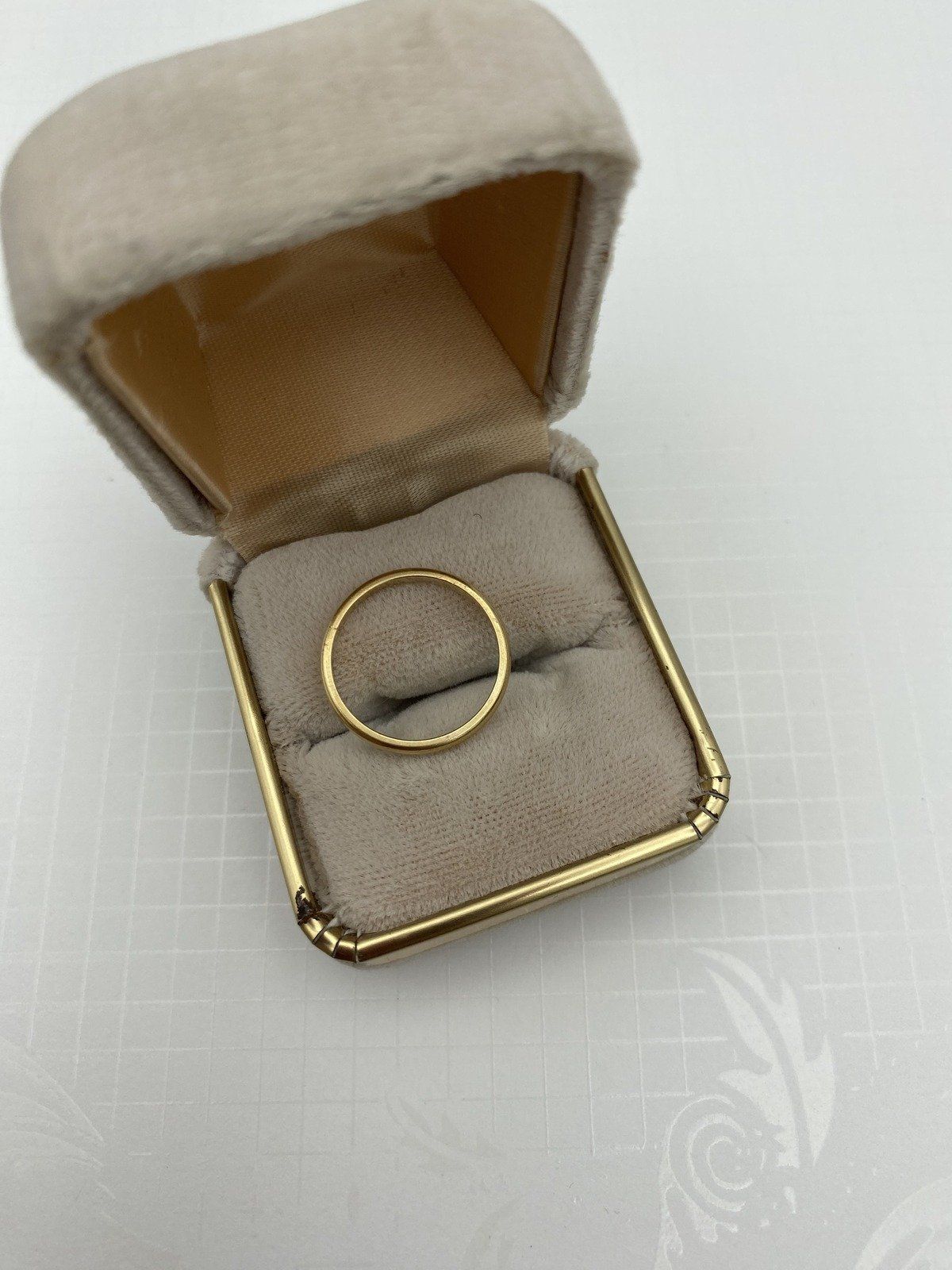 Dainty Traditional 14k Gold Thin 2mm Stackable/Engagement Ring Band 5