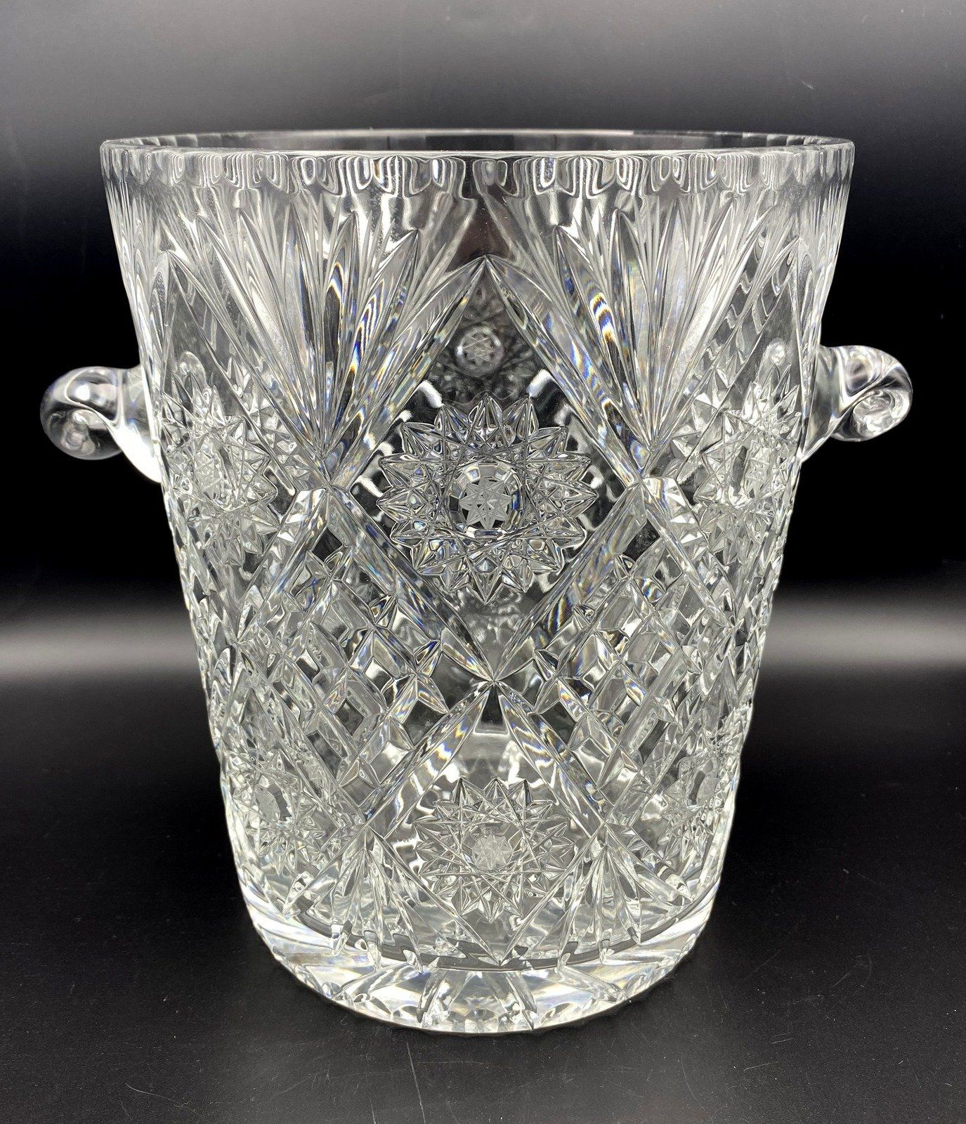 Brilliant Cut Crystal Ice/Champagne Bucket #395