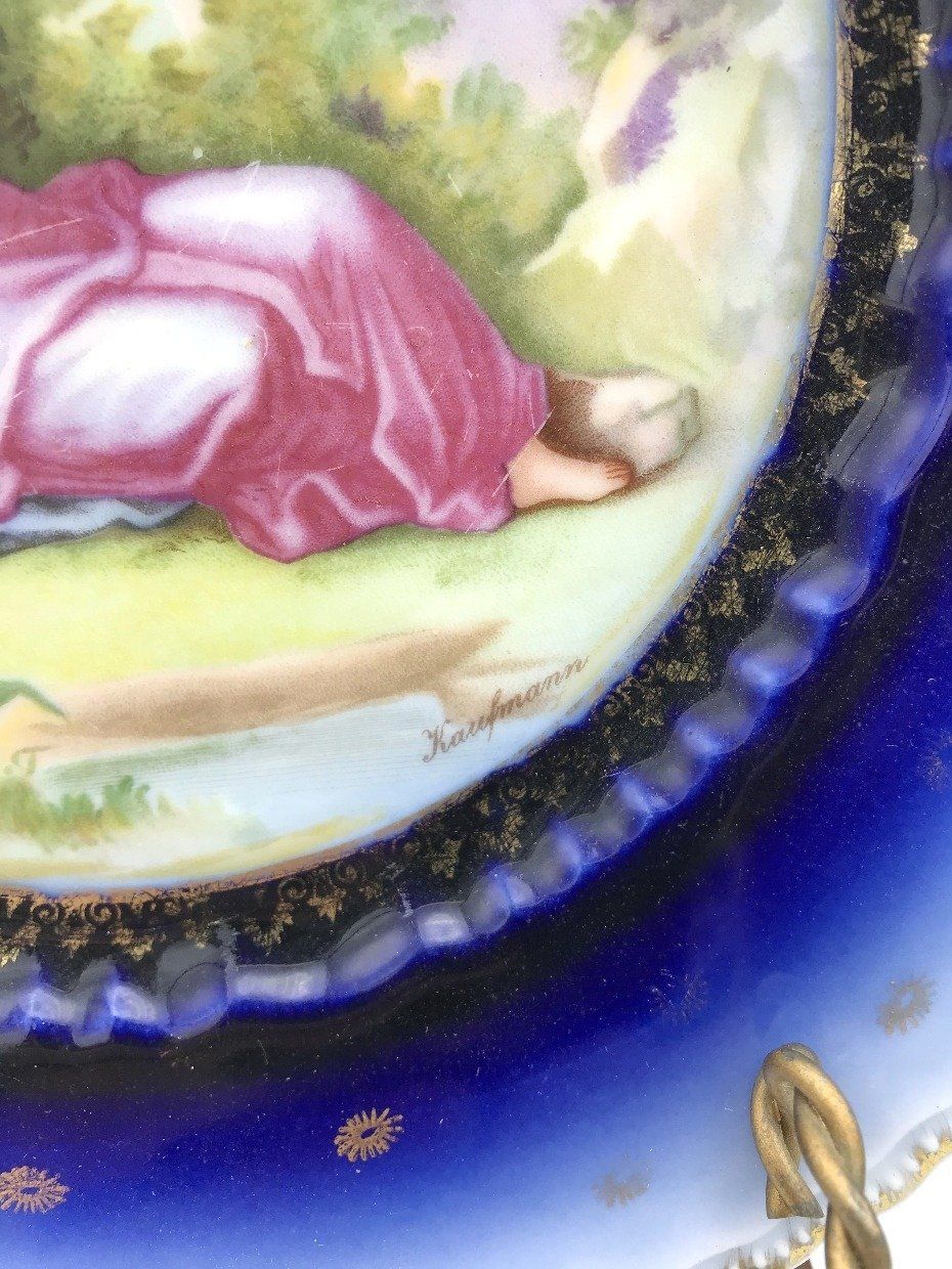 Austrian Porcelain Portrait of Cupid Plate 3