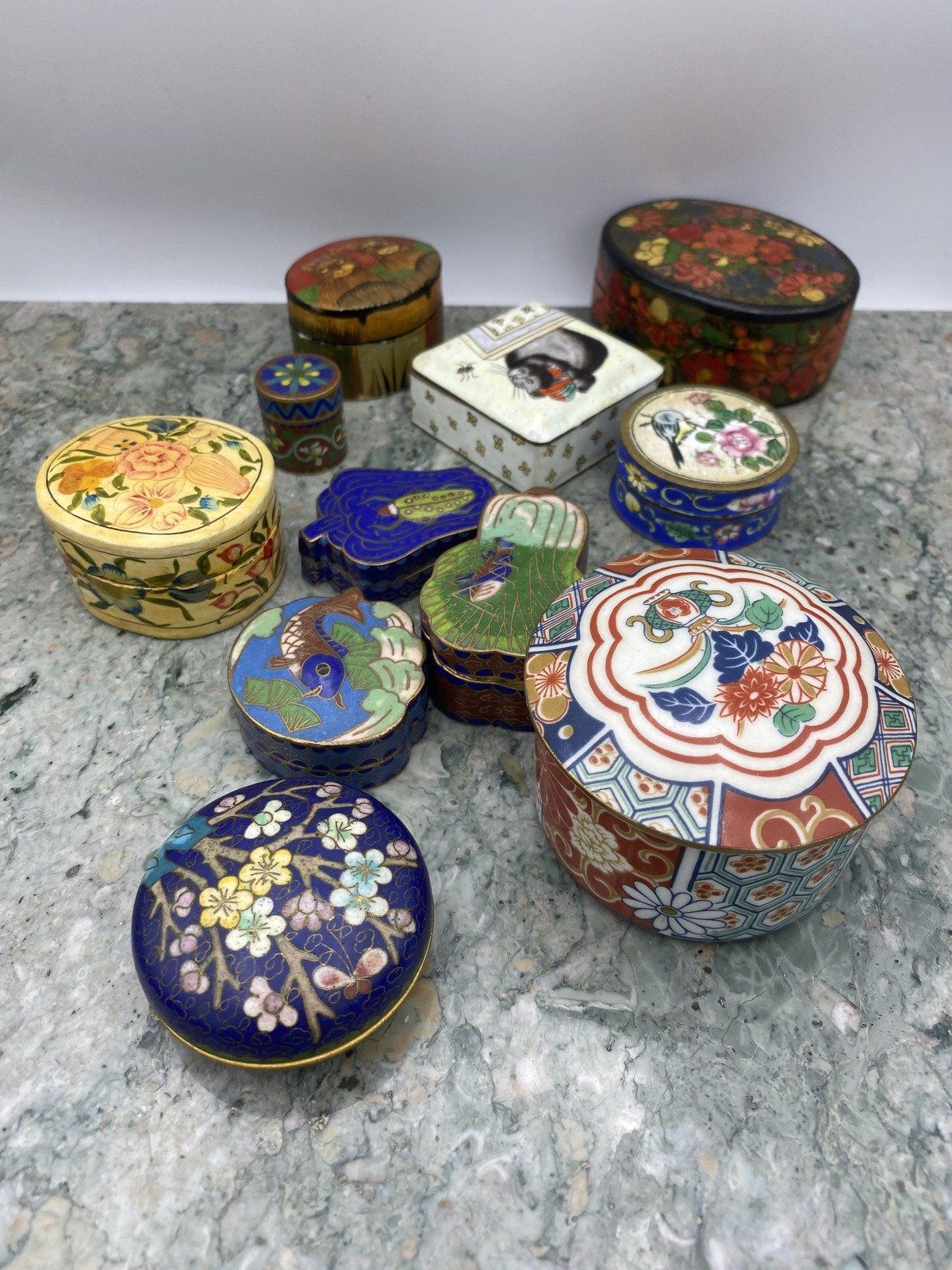 Vintage Trinket Boxes #1048