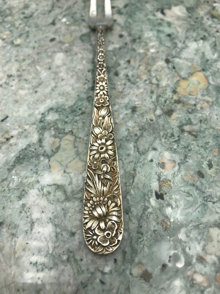 S. Kirk & Son Sterling Silver Specialty/Olive Fork 2