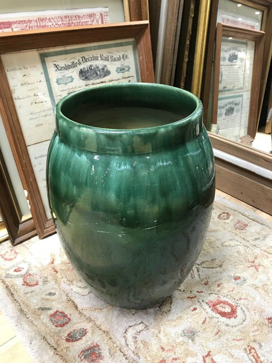 Glazed Stoneware Vase Pottery 2