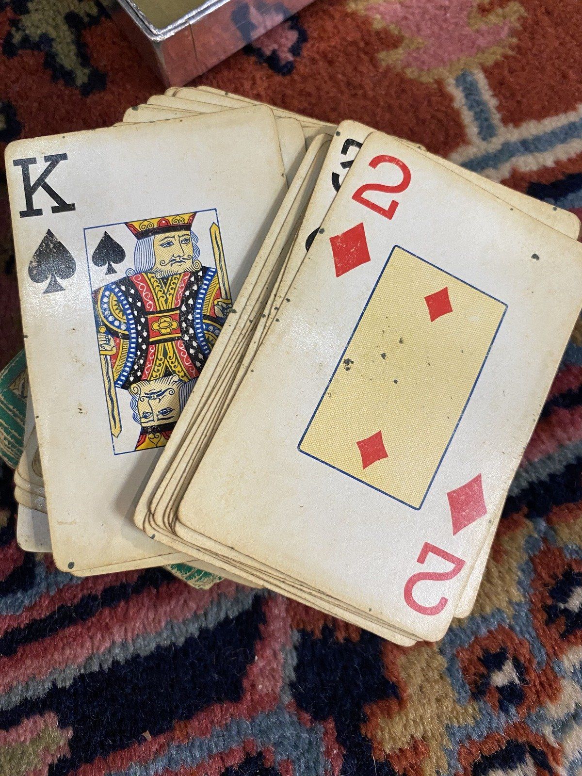 Beautiful Rug Motif Congress Playing Cards 5
