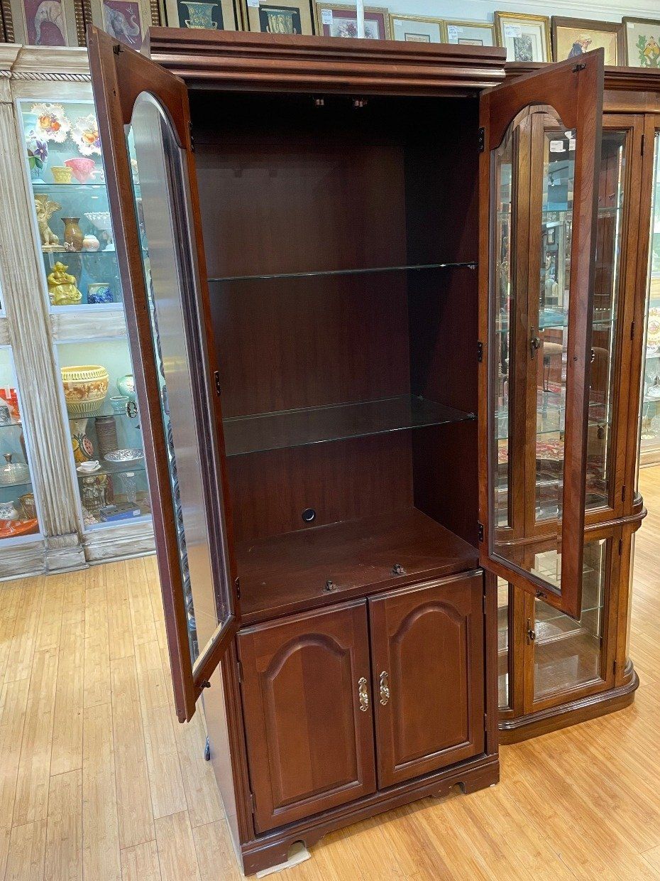 Modern Cherry Display Cabinet 3