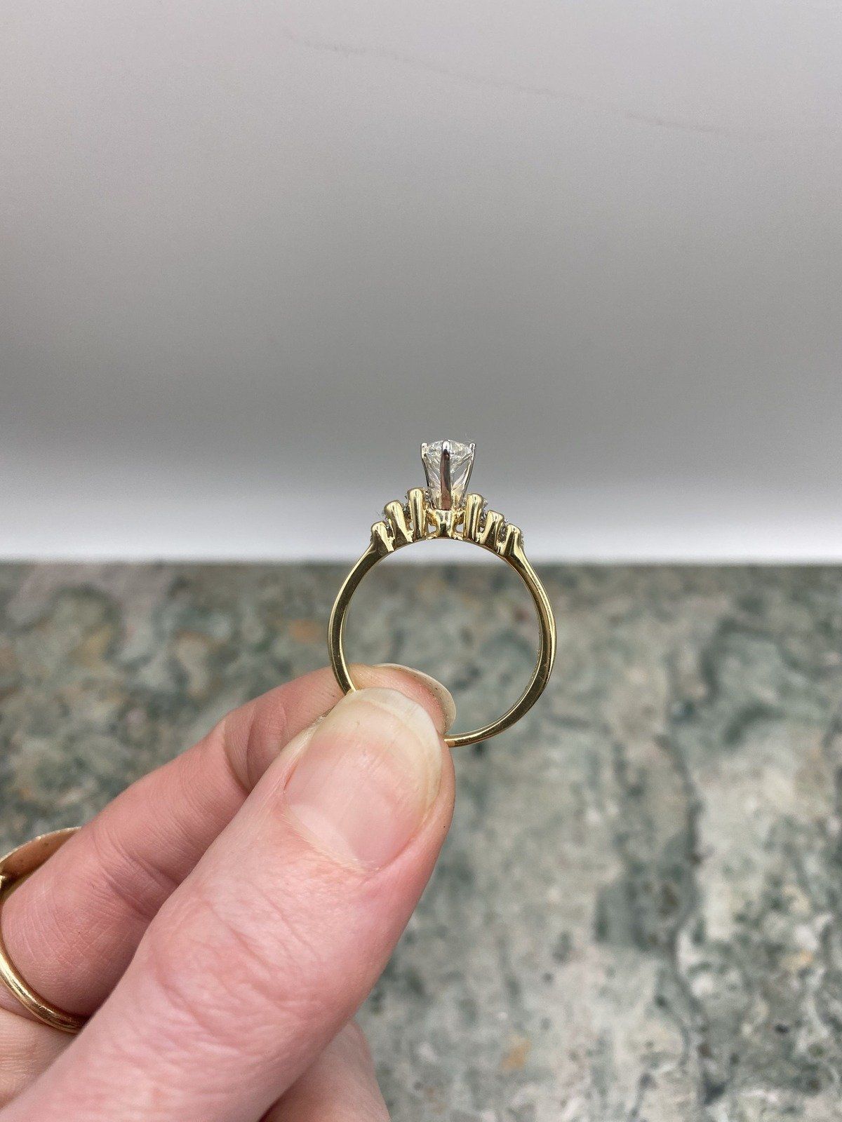 14k Gold 1.77ctw Tiffany Set Marquise Diamond Engagement Ring w GIA + APP 4