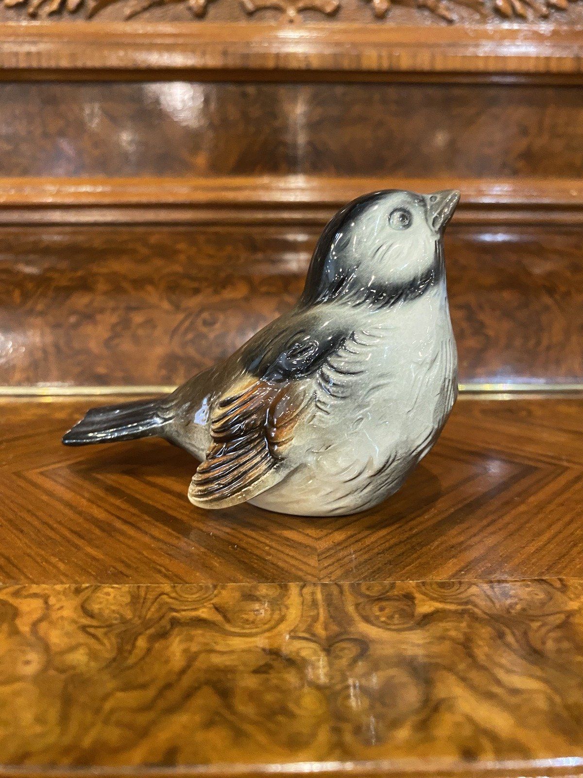 Vintage W. German Goebel Hummel Sparrow Bird Figurine No. CV72 6