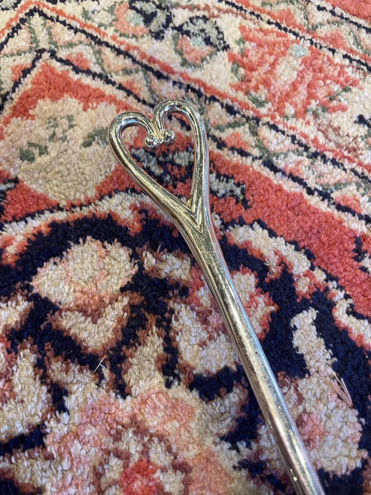 CUTE Silver Plated Heart Shaped Pie Server </3 5
