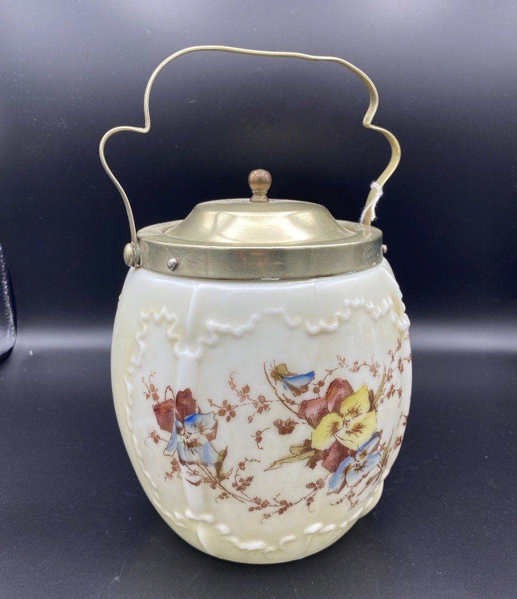 Large Size Wave Crest Biscuit Barrel