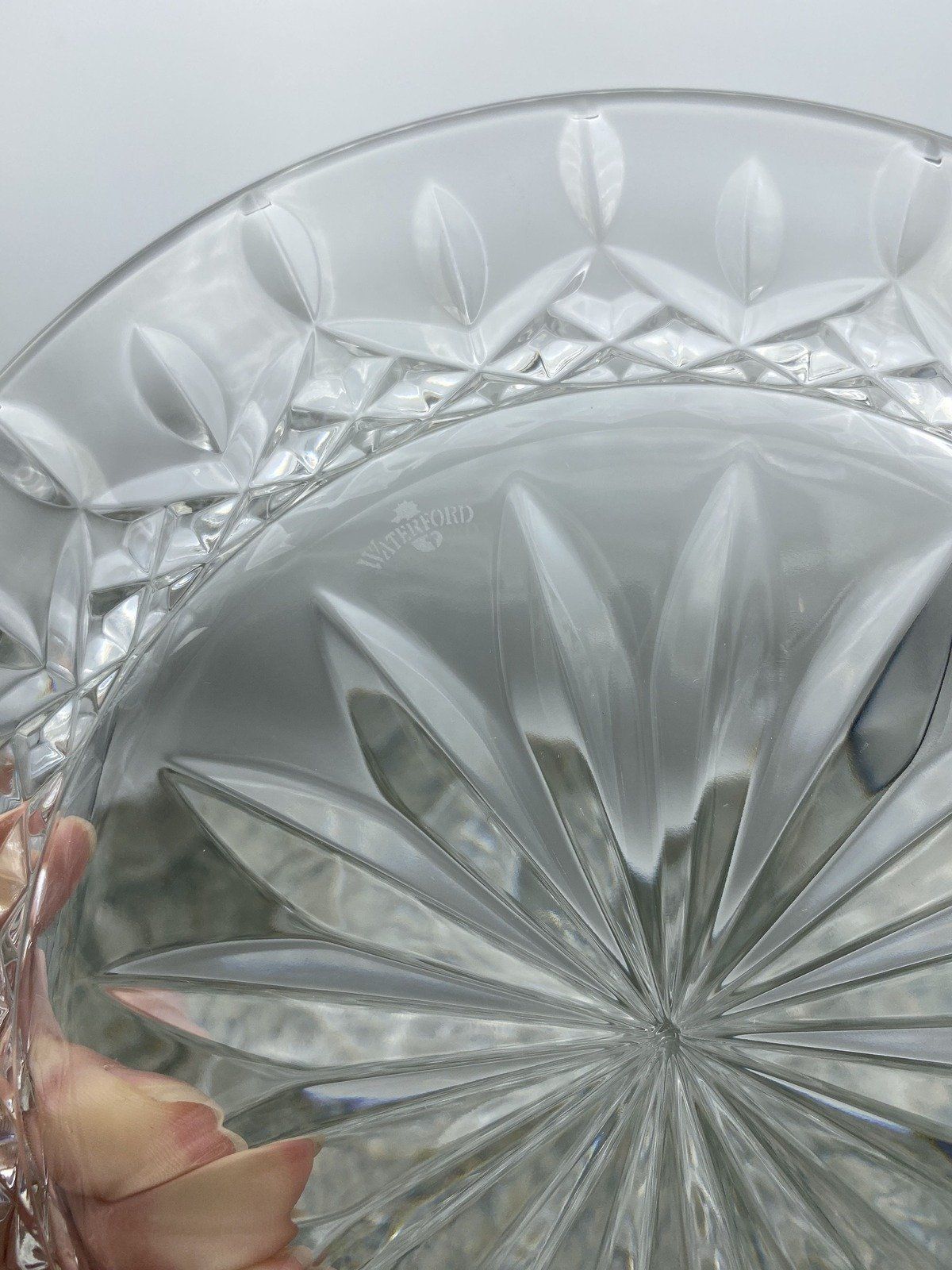 Set of 2 Waterford Crystal 7.75 Salad Plates 3