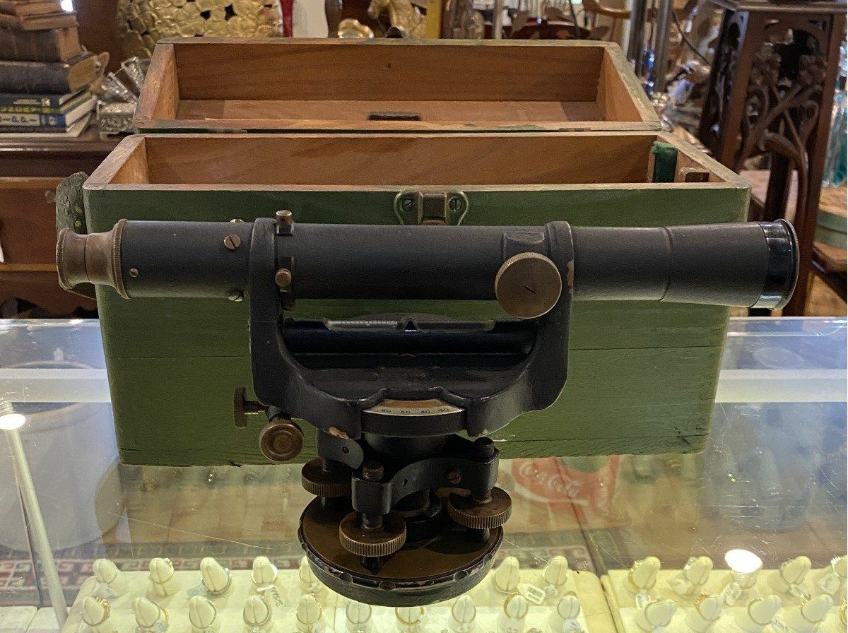 Vintage 1940 Seiler 12 Dumpy Survey Level 3