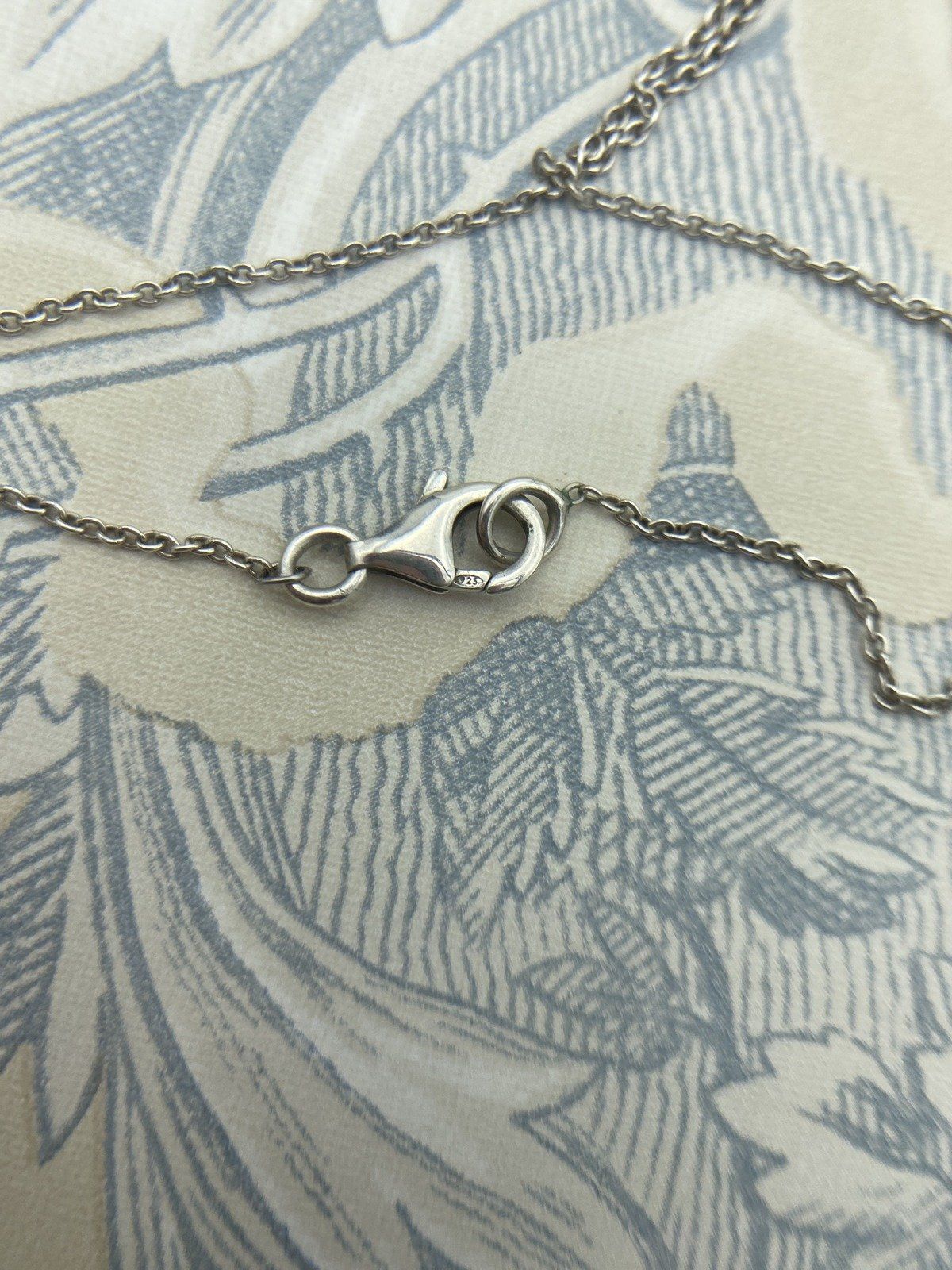 Vintage Sterling Silver Marcasite + Black Onyx Lariat Y Necklace 16L 7