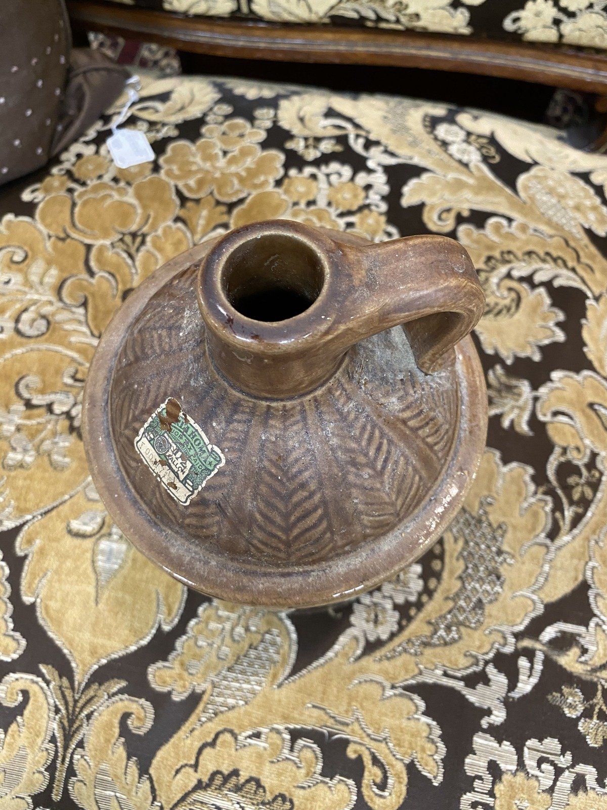 Platte Valley Straight Corn Whiskey Crock Jug Weston, MO 2