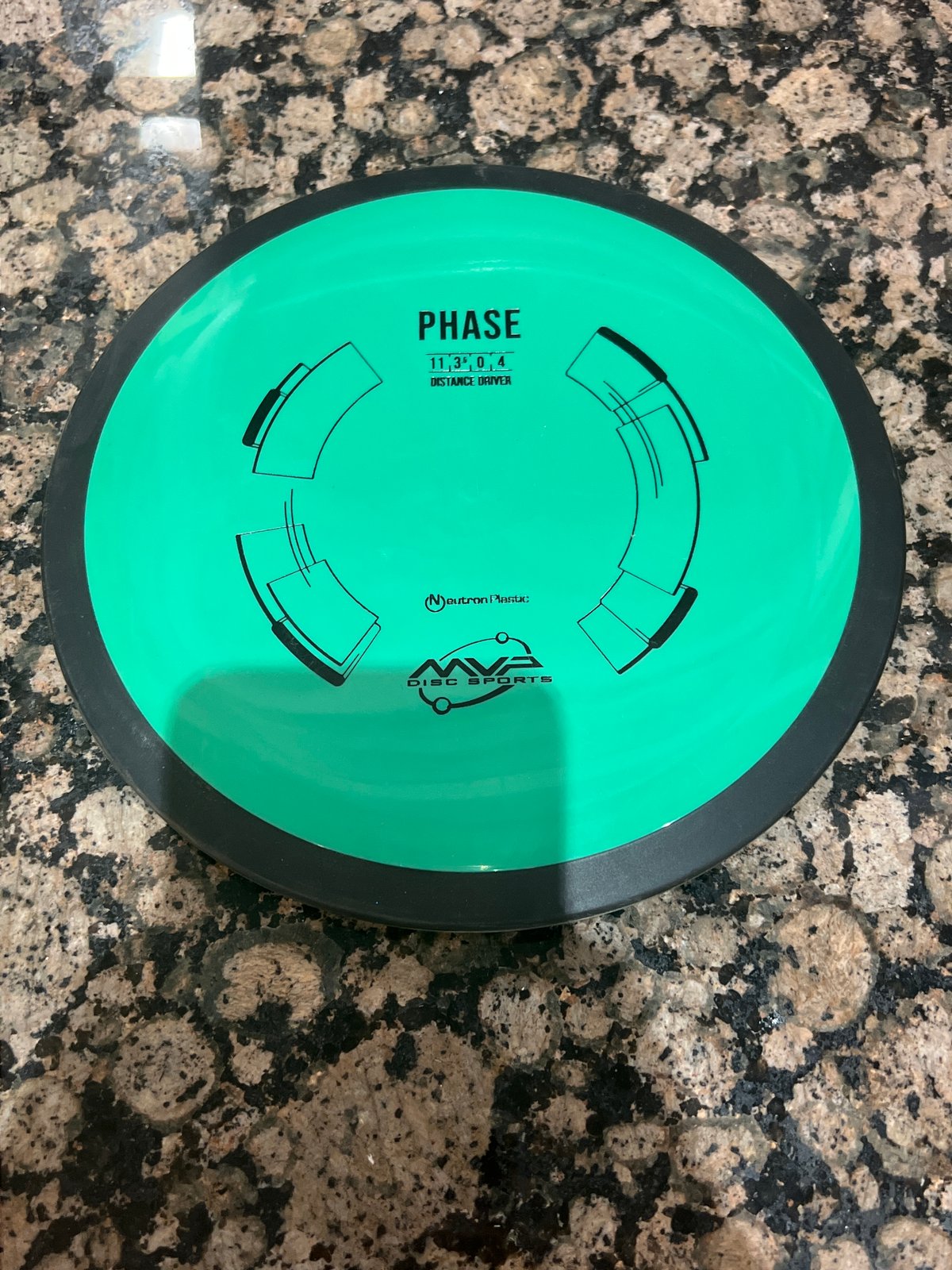 MVP Phase Neutron Plastic Distance Driver Disc Golf 11/3.5/0/4
