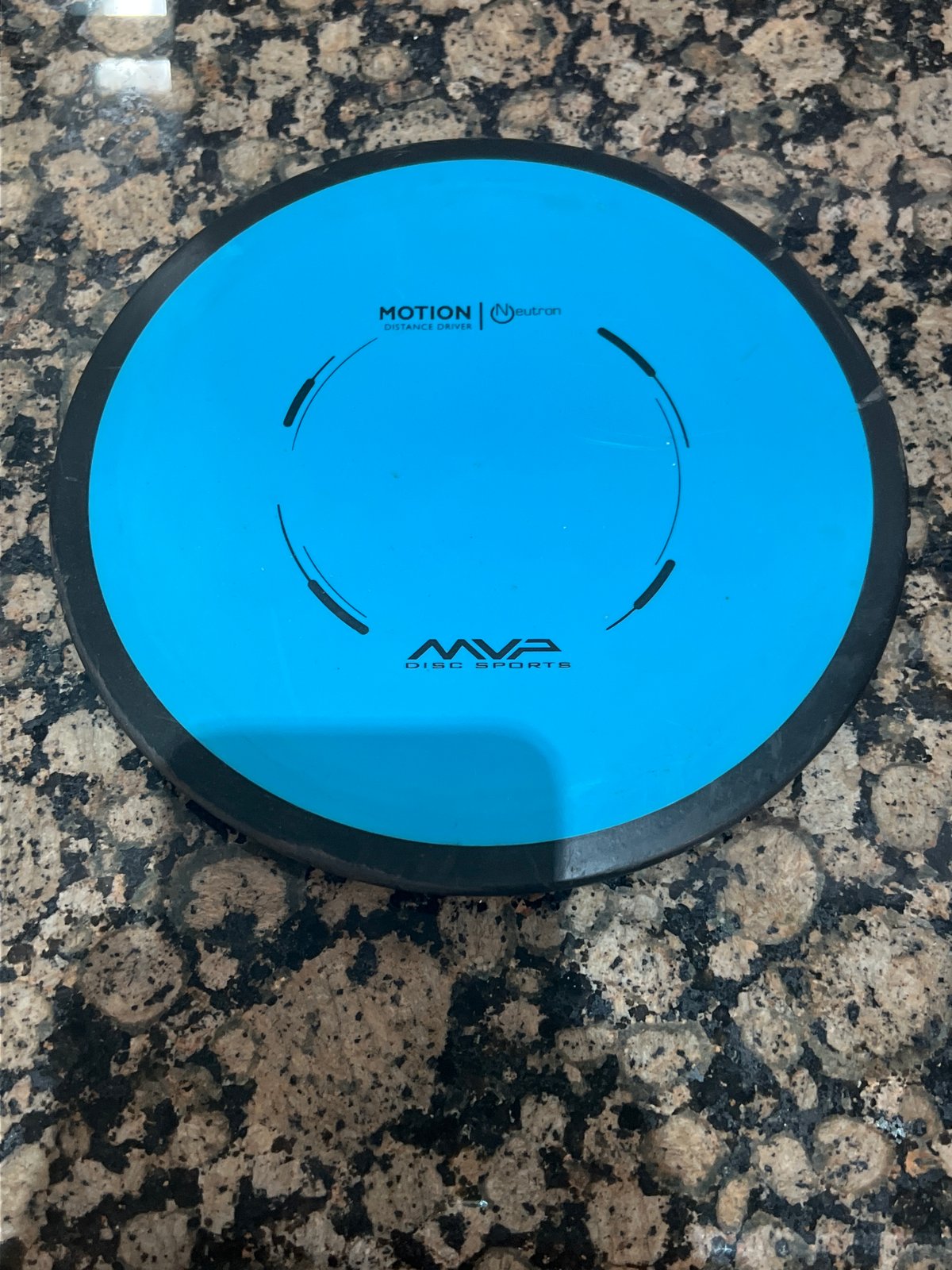 MVP Disc Sports Motion Neutron Distance Driver Disc Golf Blue/Black