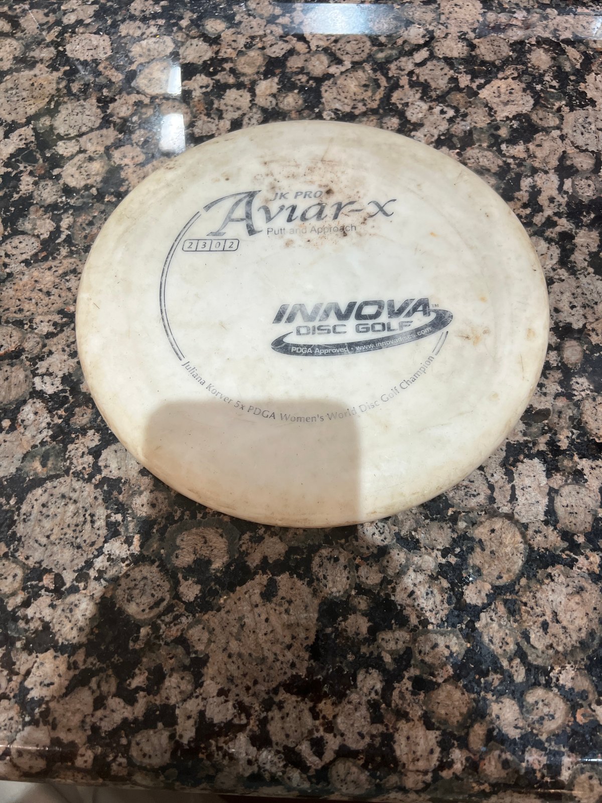 Innova JK Pro Aviar-X Putt and Approach Disc Golf Disc White