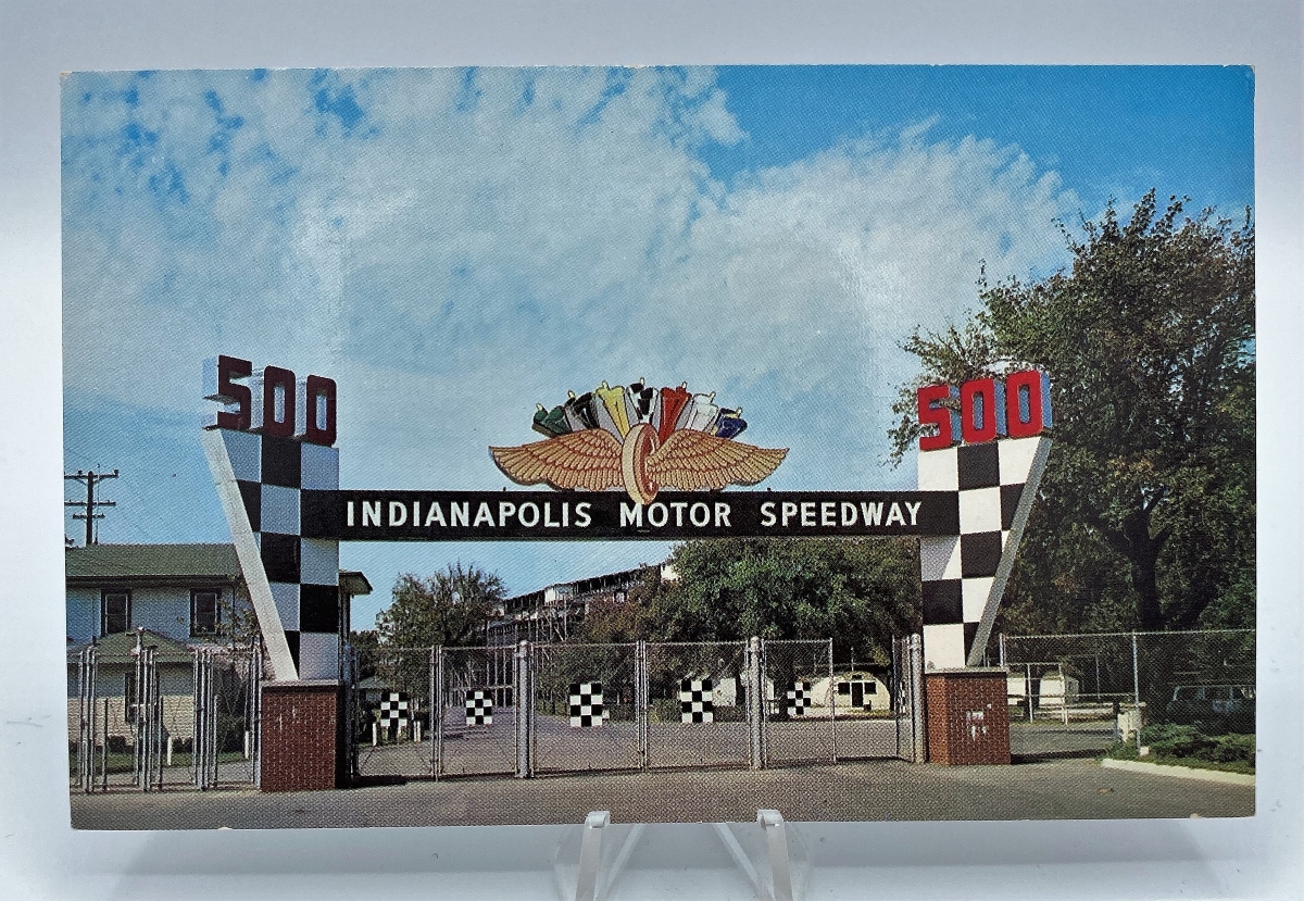 Vintage Indianapolis 500 Postcard