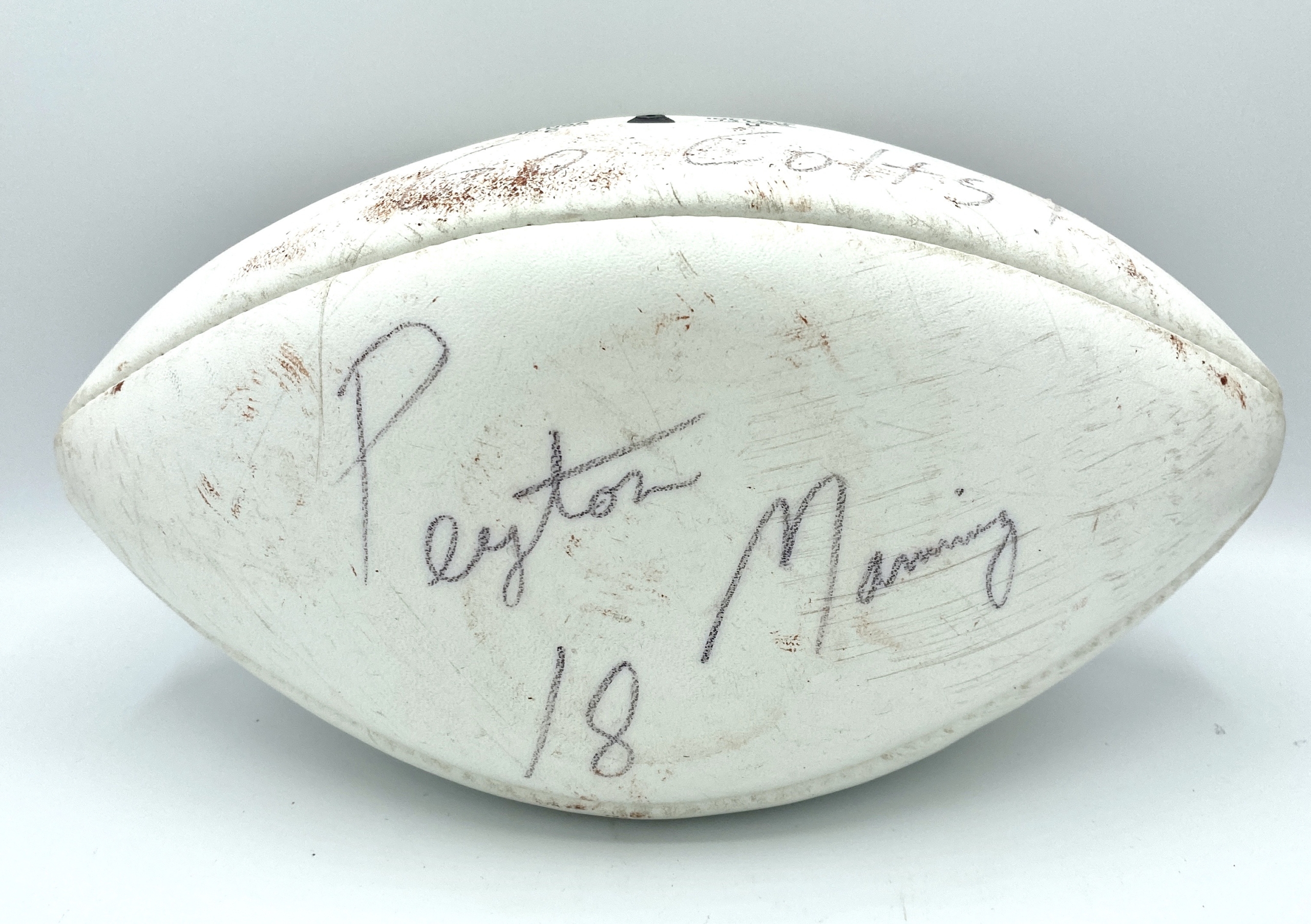 Peyton Manning Autographed Football